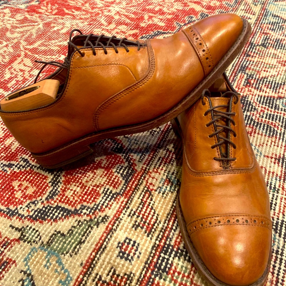 Allen Edmonds Fifth Avenue Captoes - Walnut 8.5D